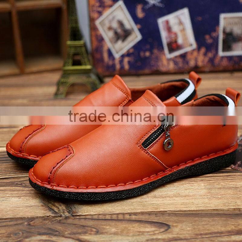 dark blue genuine leather men business casual shoes fashion best quality, lace up relaxation leather shoes men fashion style