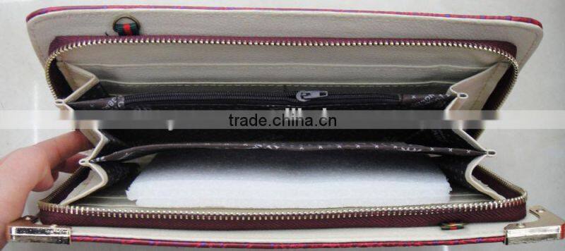 New hot Lady pu leather croco rose hot wallet