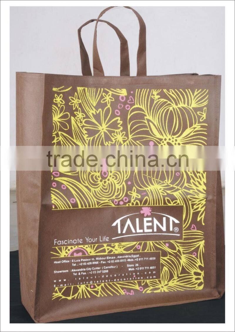 Non Woven Promotion Bags with Gusset and Handles