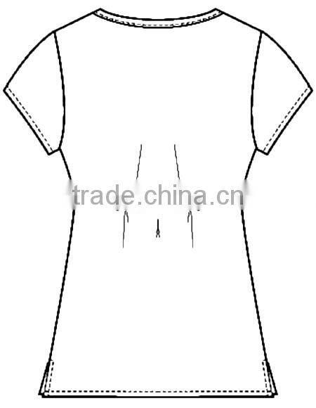 Nurse uniform suit/medical scrub set