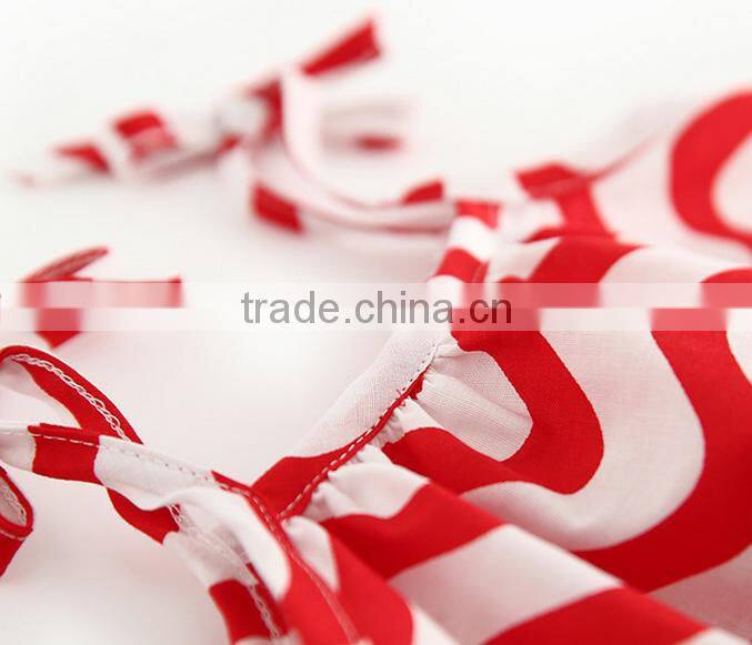 YF71179 new style summer fashion wave pattern baby clothing suits