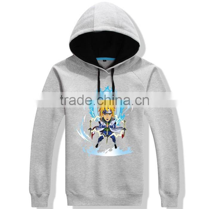 Cheap price wholesale high quality custom funny print anime hoodies
