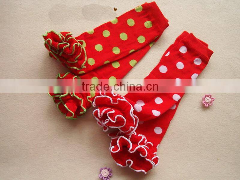 High Quality Baby Cute Ruffle Leg Warmers Of Children Legs Leg Warmers