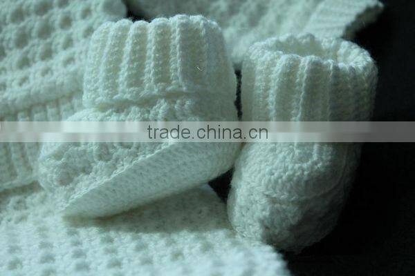 Children in Crochet Pattern Baby Sweater