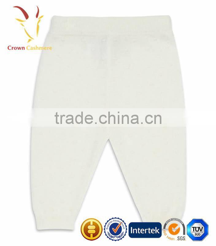 Spring Autumn 100% Baby Cashmere Pants Trousers