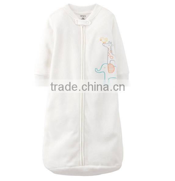 China alibaba applique cotton terry baby sleeping bag,new kids sleeping bag