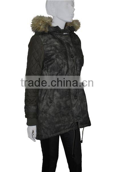 Fashion Women's winter parka coats outdoor parka winter parka for girls