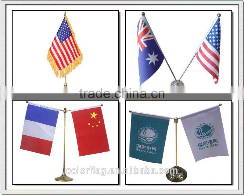 Various National Table Flag