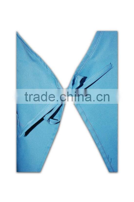 2015 design wholesale promotional solid color disposable custom aprons