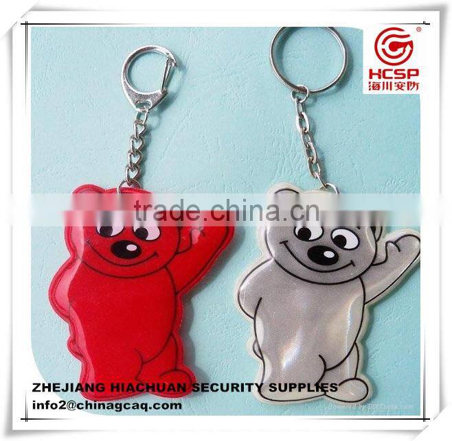 Fashion bear Reflective Keychain
