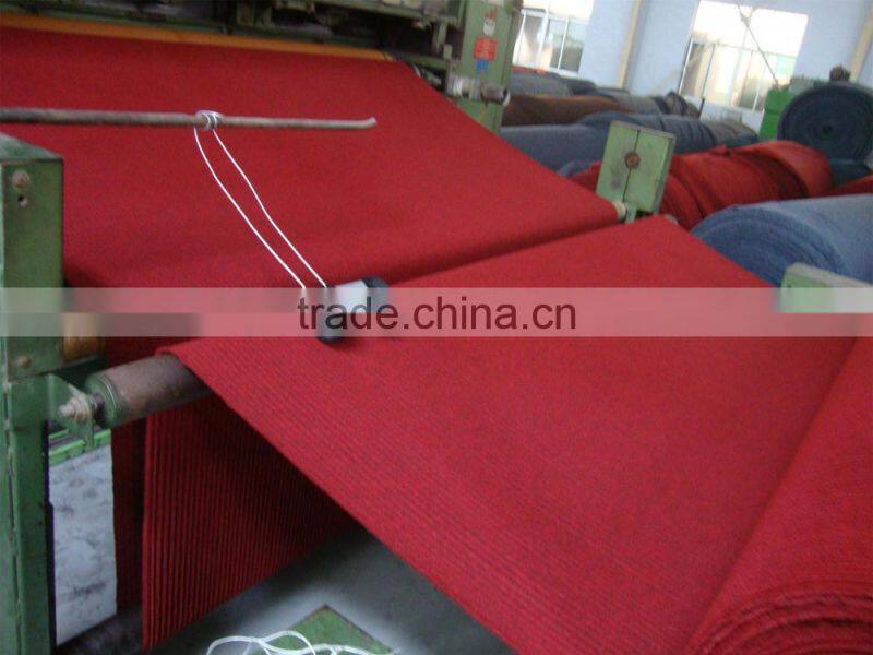 Cheaper price Polypropylene ribbed carpet