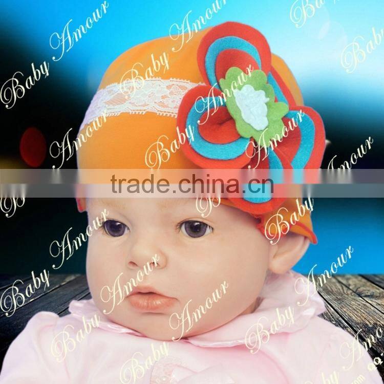 2015 new arrival baby amour knit top children kids hats M5042901