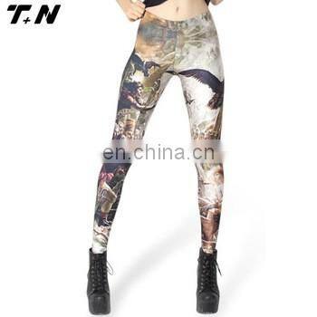 Custom sublimation spandex leggings wholesale