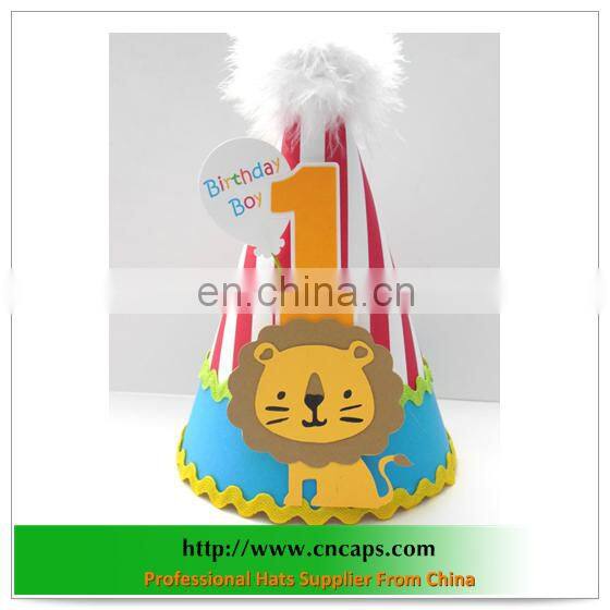 funny birthday cone party hats