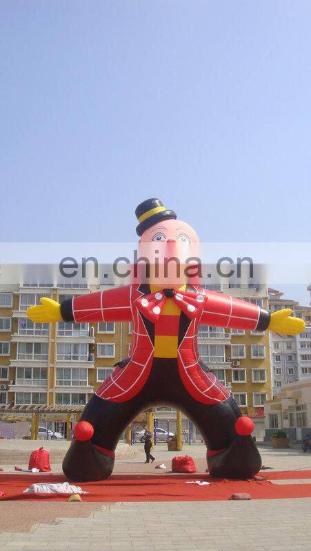 customized new style giant inflatable clown for decoration