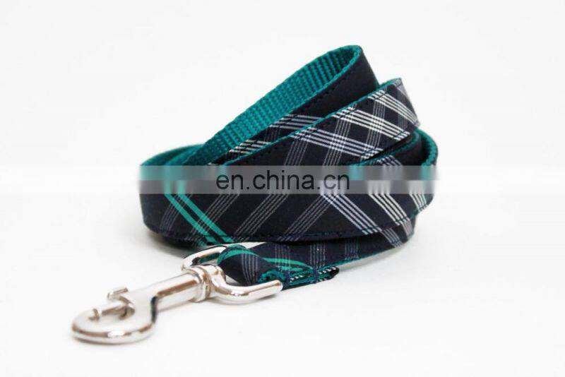 Cotton Various Black Printed Dog Leash