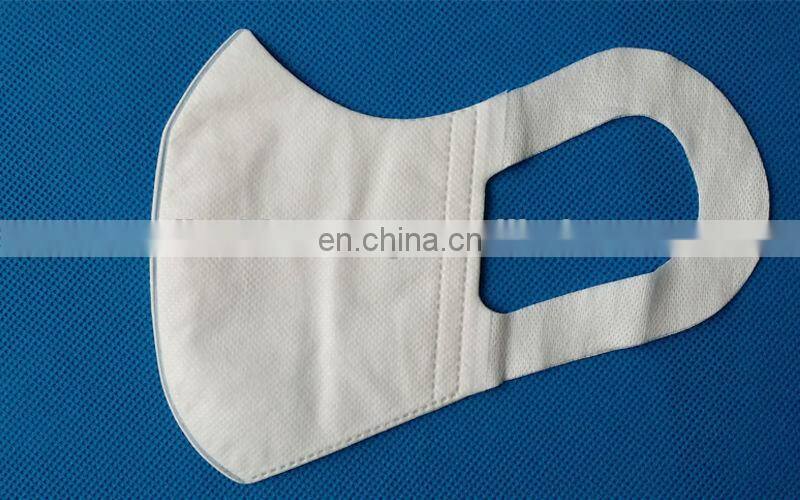 Medical white round ear loop 3ply surgical nonwoven face mask