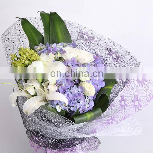 beautiful hotel table decoration mesh roll glitter mesh roll