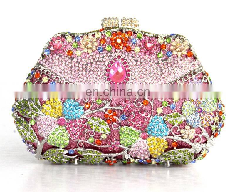 High quality clutch bag for girlsl/ shining evening clutch/high quality factory clutch bags for wholesale