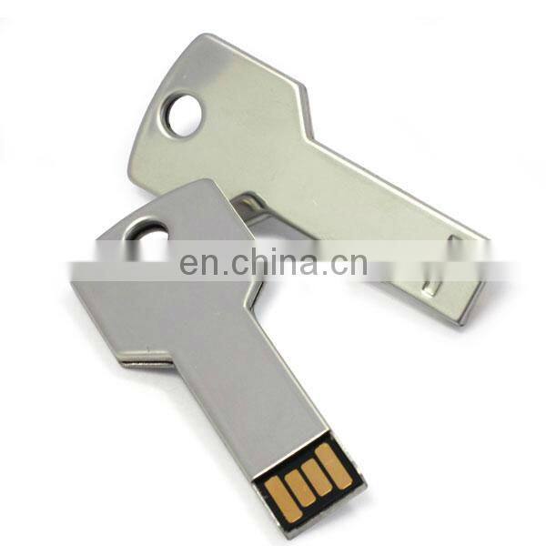 2016 Custom metal key shape USB flash drives