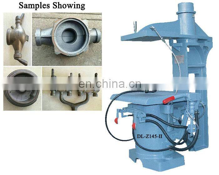 Types of mould frame semi auto sand jolt squeeze casting machine