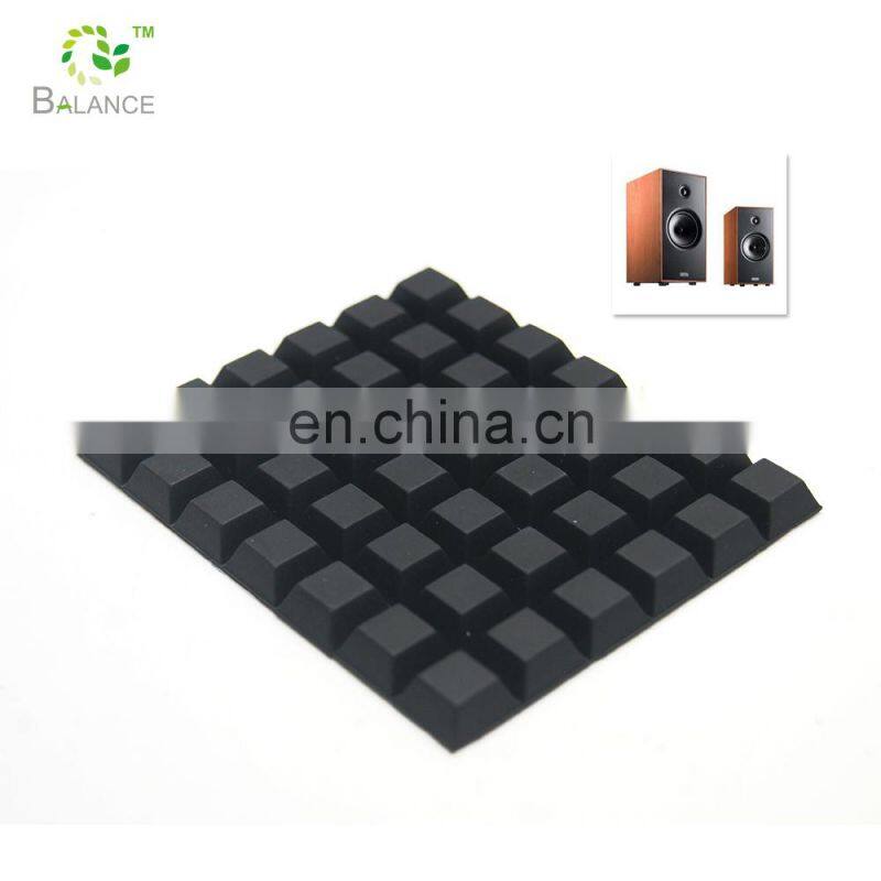 Adhesive silicone bumper pad furniture rubber foot pad,protective rubber feet,round pads