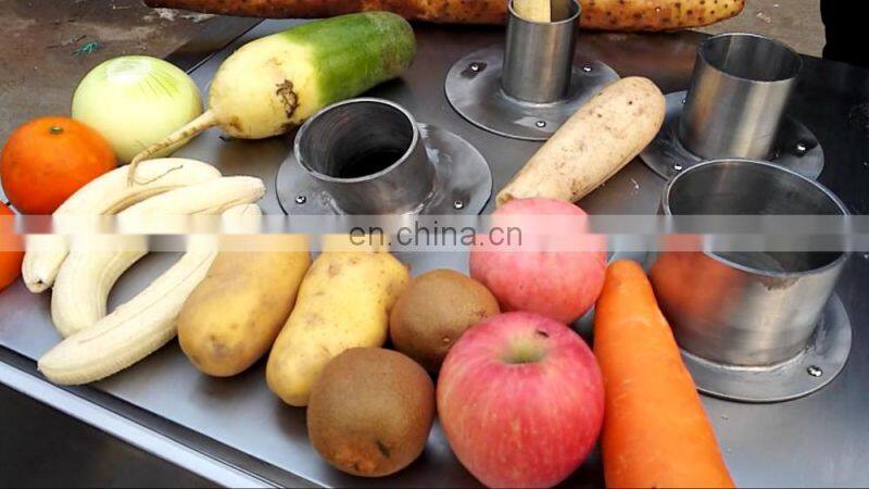 Profesional Stainless steel banana cutter/ pineapple slicing machine/ Fruit Vegetable cutter slicing machine