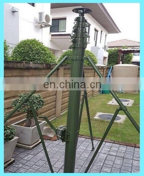 30 ft telescopic sports aluminum winch mast