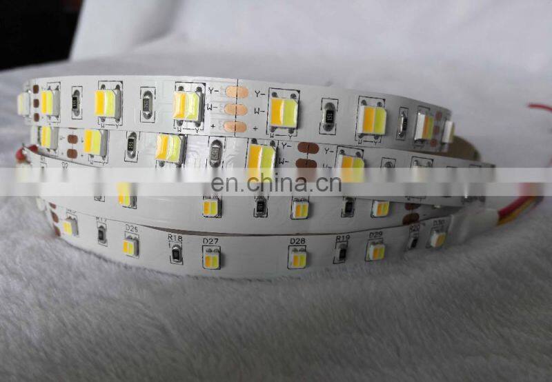 Grilight smd5630 led chip warm white &cool white adjustable led strip lights
