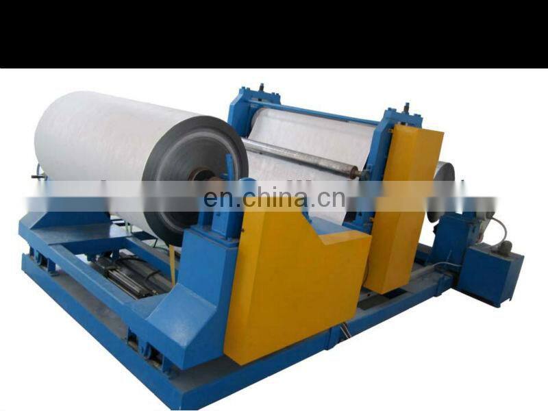 Aluminum foil embossing machine