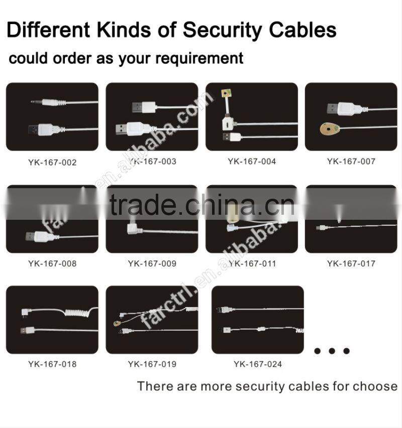 With Charger Capacity Multi Ports Anti-theft Alarms