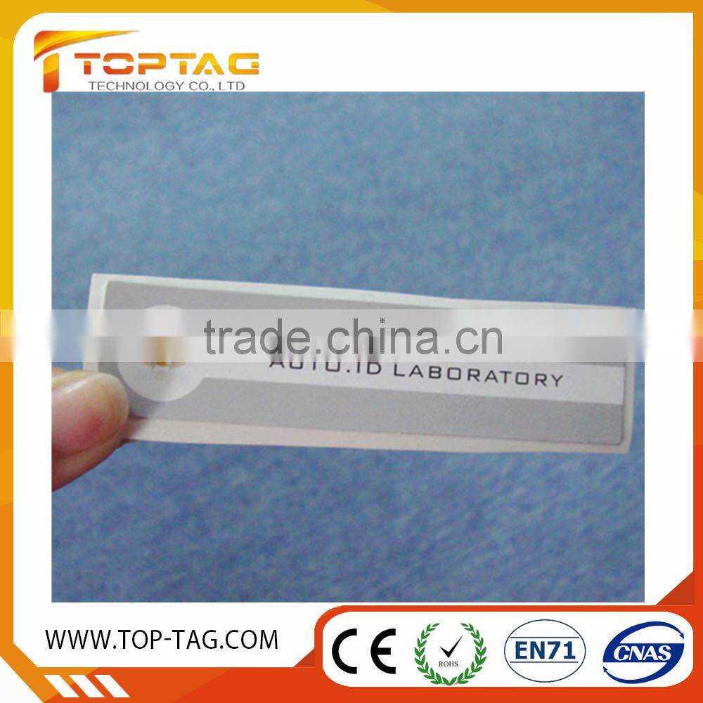High quality UHF RFID Windshield Sticker Tag car tag