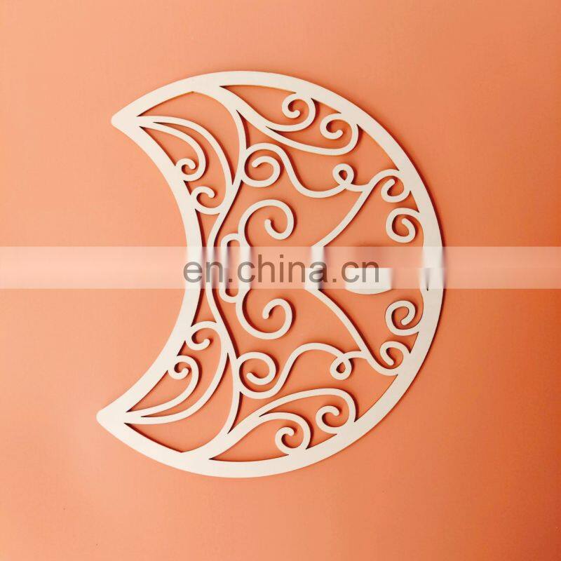 moon phase sets wood moon cycle wall decoration living room bedroom porch moon eclipse wall decoration