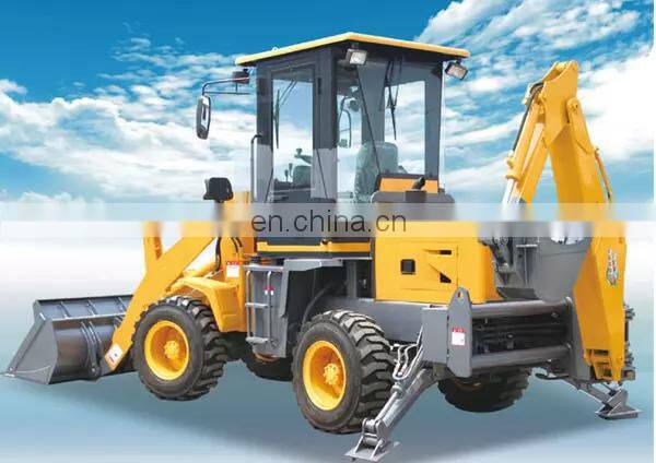 Mini Wheeled Loader and Backhoe