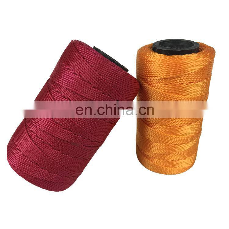 high tenacity pp yarn pp polyester nylon fishing twine weaving nets fibc 18 years honest factory direct sales