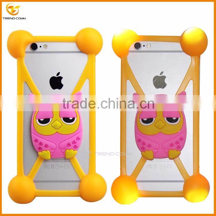 low price led light unviersal silicone bumper cellular for cellphone