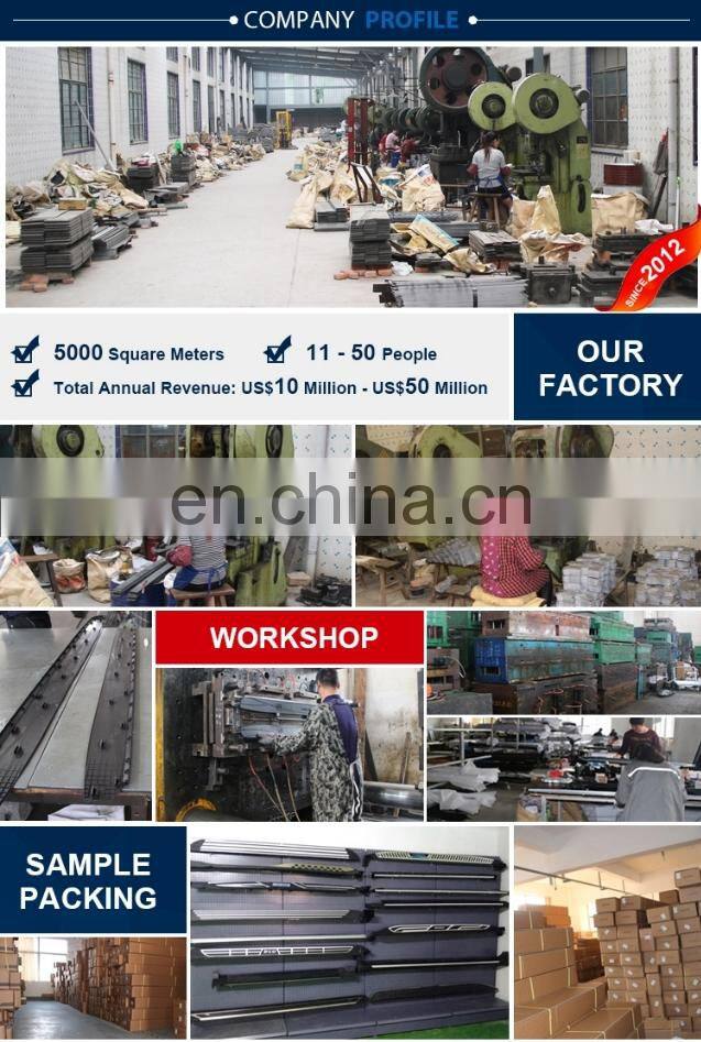 Honghang Factory Manufacture ABS Rear Wings, High Quality Gloss Black Rear Roof Spoilers For Ford Everest 2014 2015 2016 2017