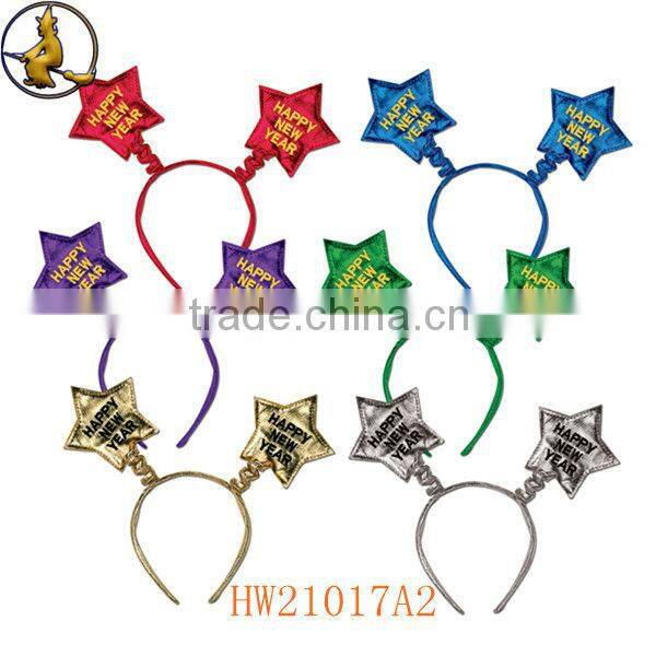 Colorful Pentacle Headbands for New Year Party