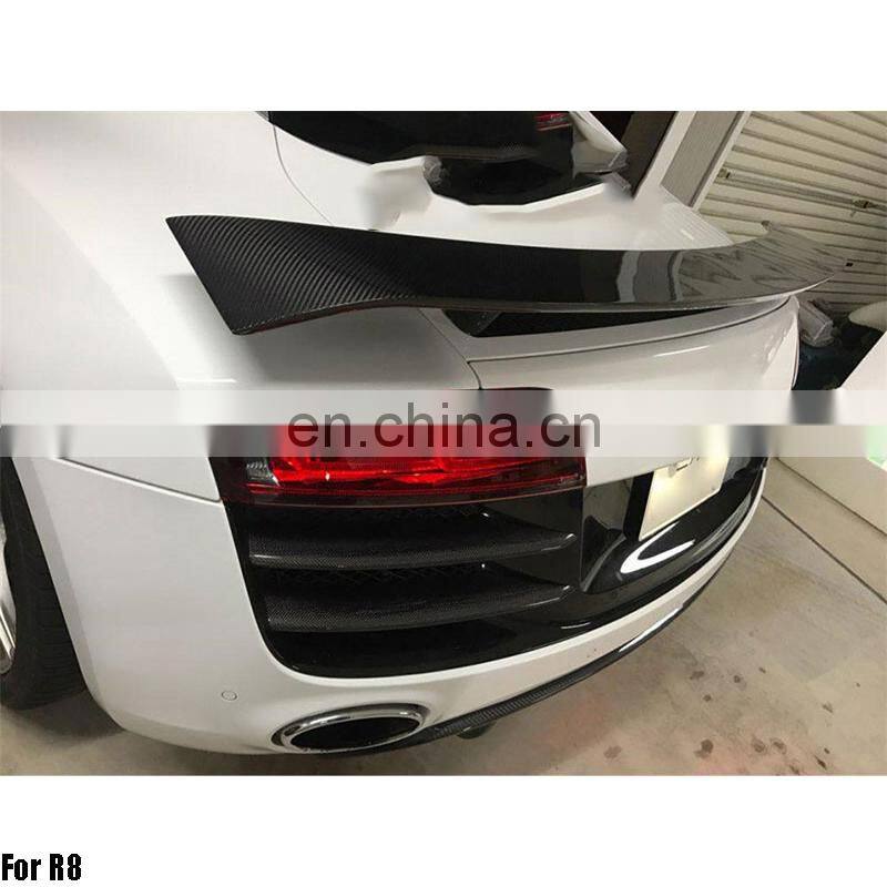 Carbon Fiber Car spoiler For R8 GT V8 V10 2007-2016 Rear Spoiler