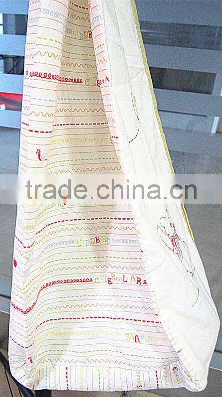 reactive dyeing cotton baby diaper stacker nappy stacker with plastic hanger