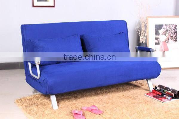 Modern Appearance Metal Structure Living Room Futon Sofa Bed Cheap