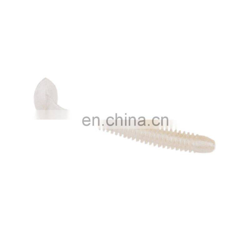 JOHNCOO Artificial Bait 50mm 0.6g Soft Bait Fishing Fake Lure Silicone Lures For Fishing Soft Bait Worm Carp Fishing