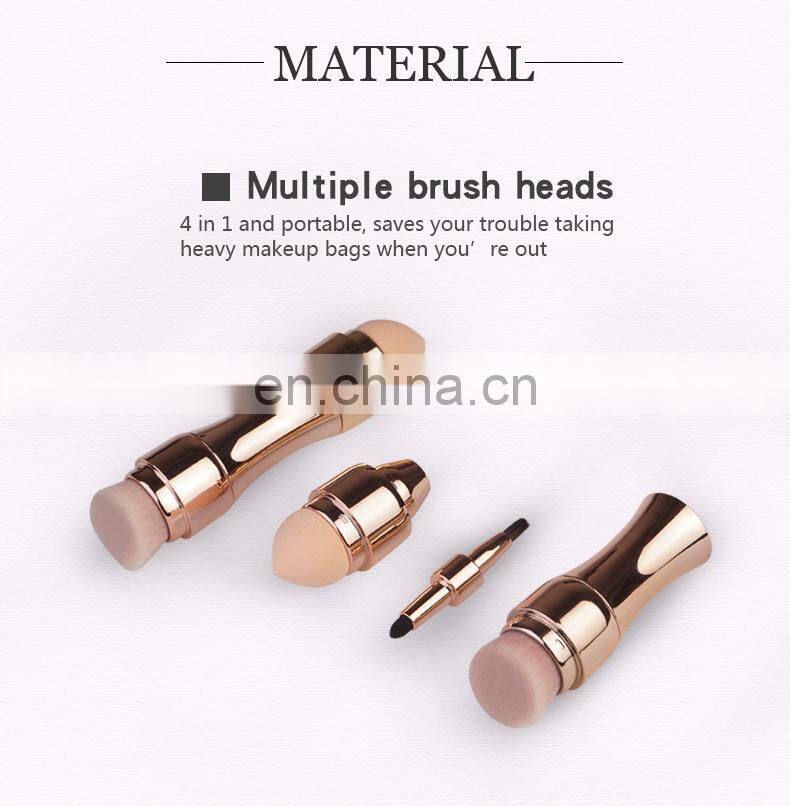 Hot sale Mini 4 in 1 Makeup Brush cleaner Set Luxury Multi Functional Make up Brush set