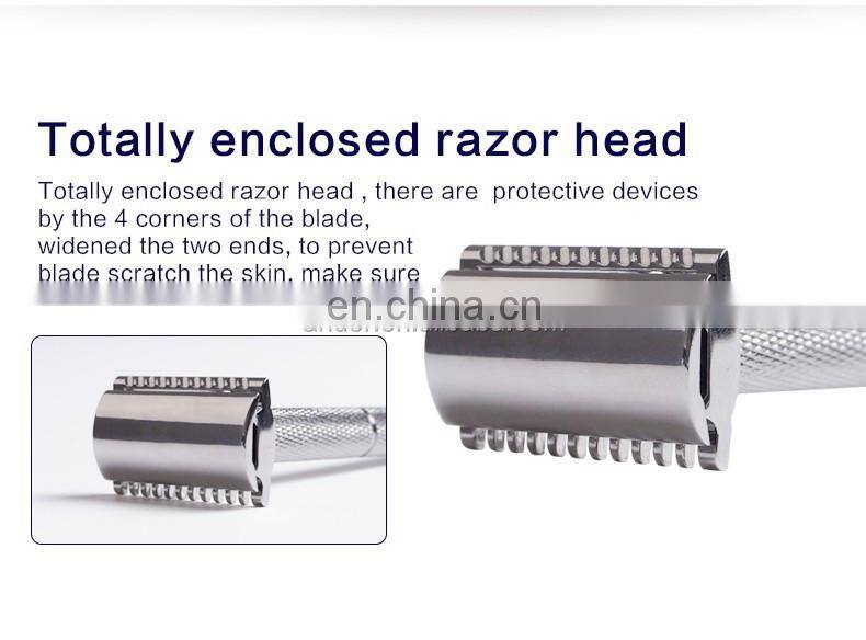 China high quality zinc alloy safety razor manufacturers Trousse de maquillage