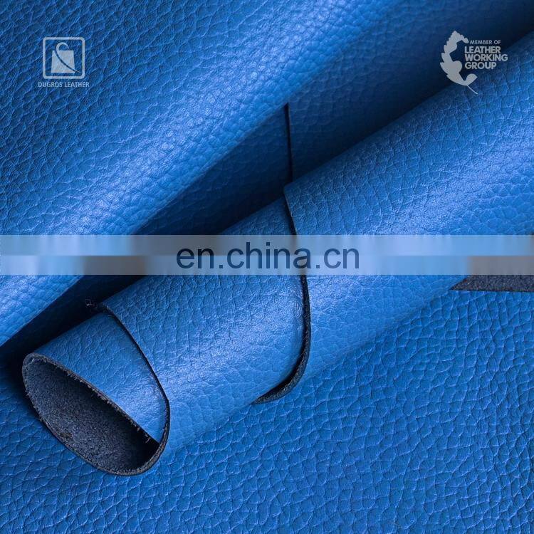 1.6 mm Thickness Full Grain Natural Chrome Tanned Cow Genuine Leather from India