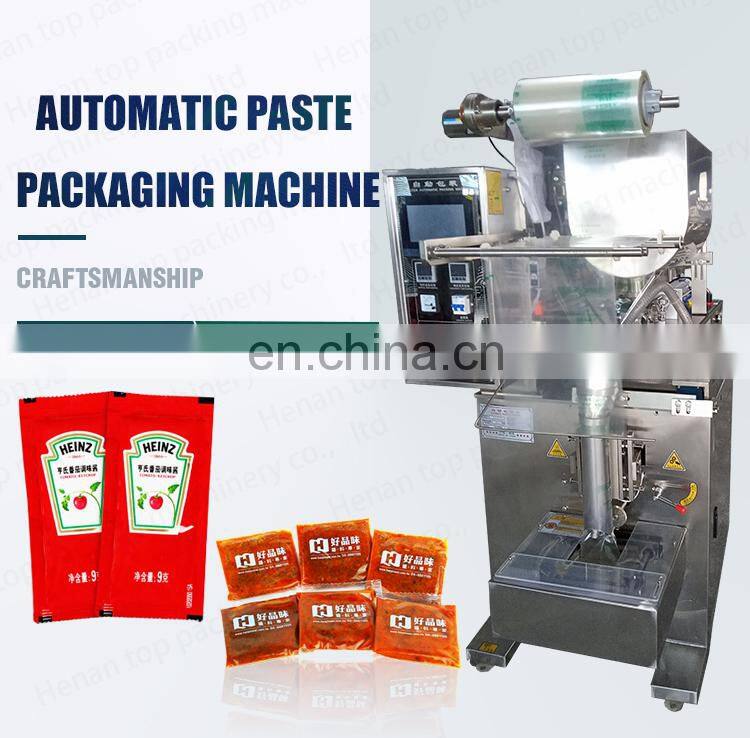 Multi-functional peanut butter sesame paste packing/packaging machine