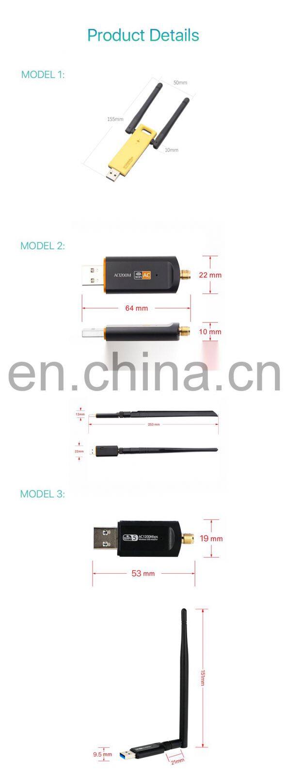 Lyngou LG518 High Quality Mini USB Wifi Adapter Antenna PC USB Wi-fi Receiver Wireless Network Card