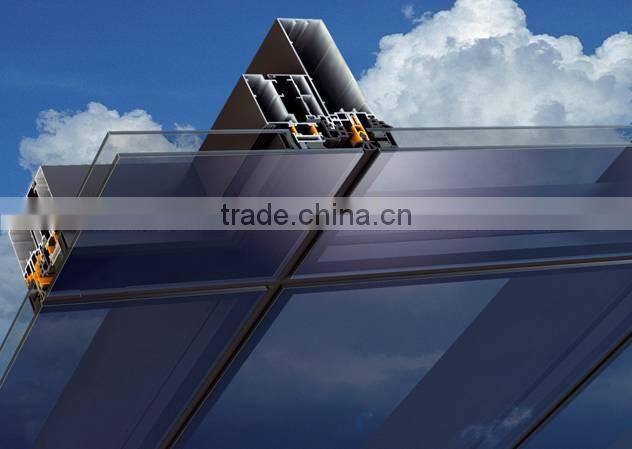 Hot Selling Aluminium Frame Glass Facades