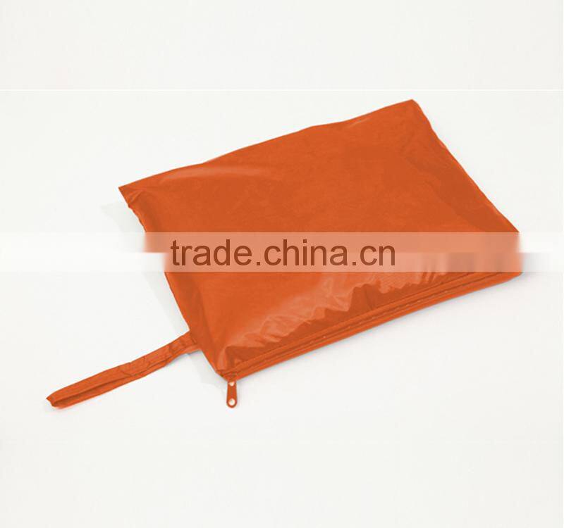 Orange luminous suit thick waterproof safety riding raincoat