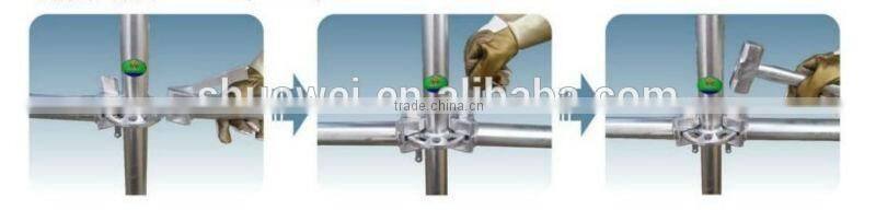 High Quality Cheap Galvanized Ring Lock Scaffolding For Construction Jobs